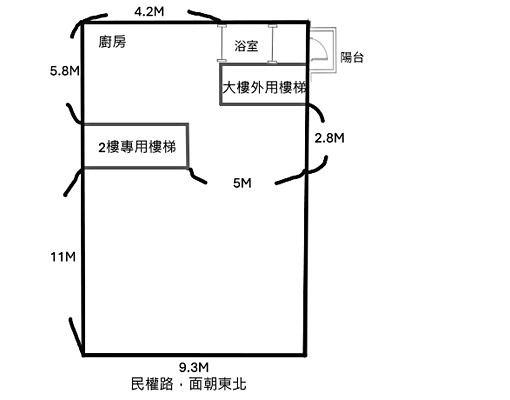 稀有釋出🏠｜教育大學旁單層透店室內50坪 - Image 14