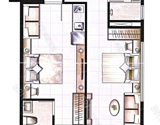 A7捷市達/全新套房/獨立陽台/台水台電/垃圾包裹/車位另計 - Image 1