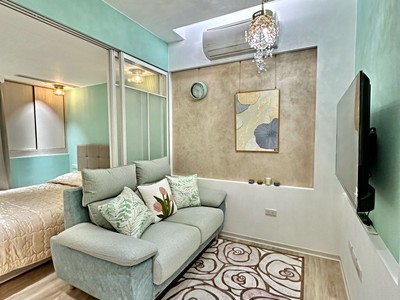 🏠新裝潢、繽紛的Tiffany一房一廳套房、含車位