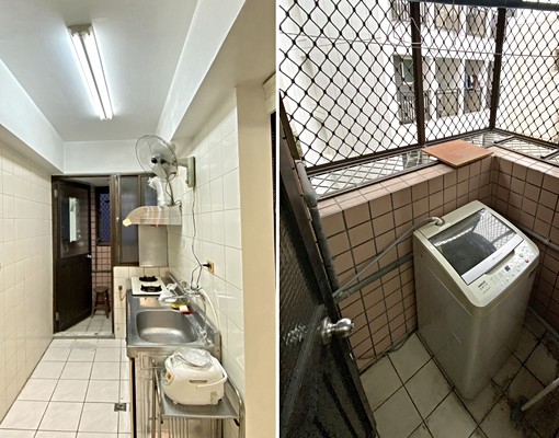 水湳可雙租補可社宅【電梯2房】客廳+廚房+陽台+機車位 - Image 9