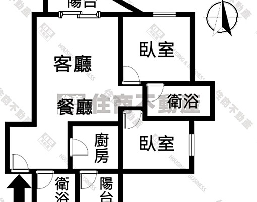 可租屋補助🍏馥人灣精緻兩房景觀雅居💗近紅樹林捷運站 - Image 15