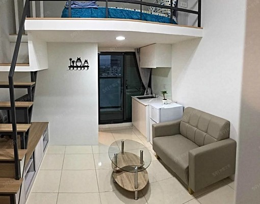 南科樓中樓窗明几淨套房|傢俱家電齊全|高樓層|個人陽台洗衣機 - Image 2