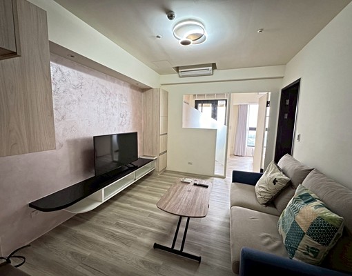 秀好屋-富邦大無疆高樓層雙陽台附平車(含傢俱)-可租補- - Image 2