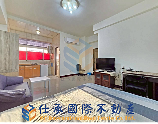 🍟【山下街】大坪數套房|台電計費|有機車位🍟01D104 - Image 1