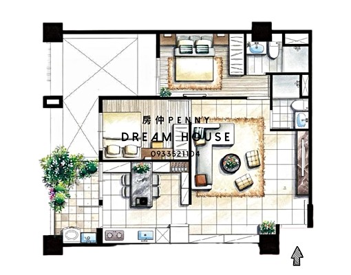 ★⭑專任北斗瑞勝大心✦全新大𝟐房出租|房仲Penny⭑★ - Image 12