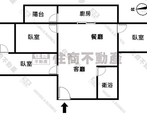 學區公園居質感空間方正三房車 - Image 15