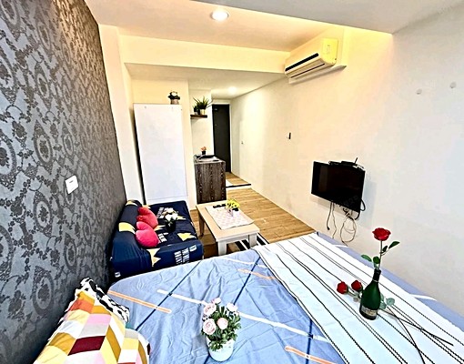 近江子翠站小資族溫馨獨立採光雙人套房代收垃圾台電計大空間 - Image 7