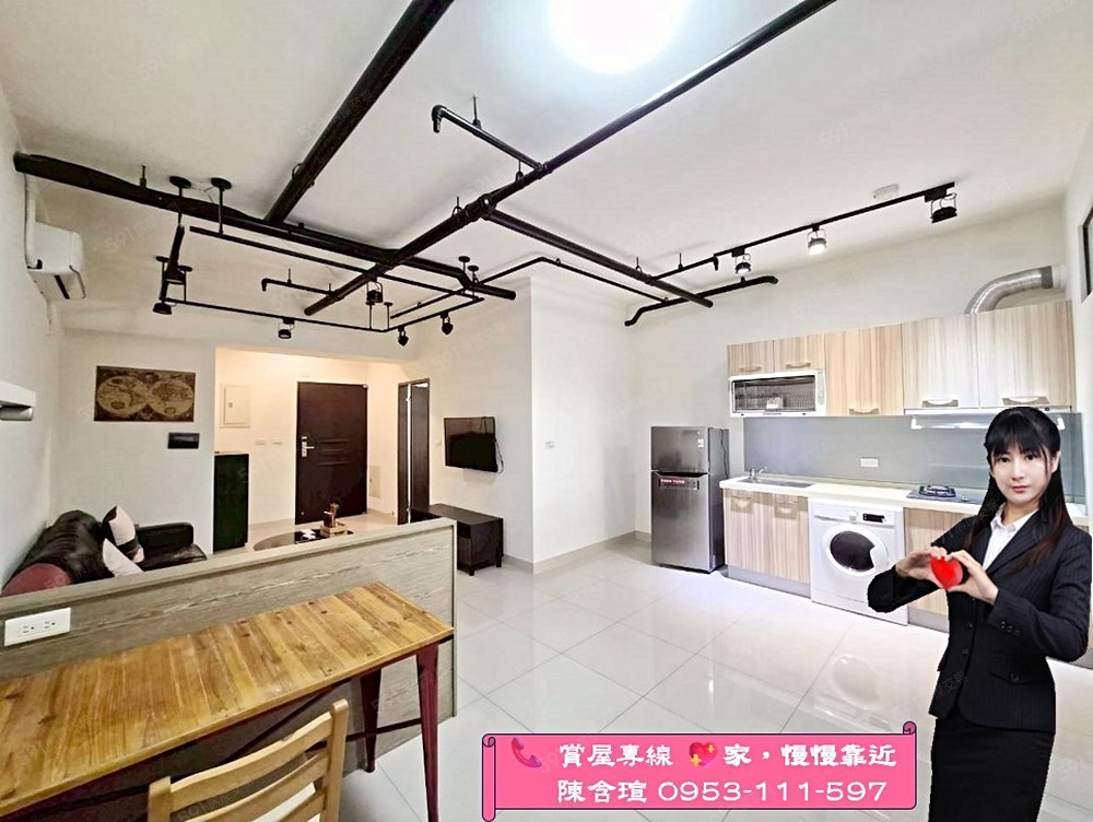 💎可租補🚉前金捷運郡都2房🚗附車位傢電全配直接拎包入住 - Image 1