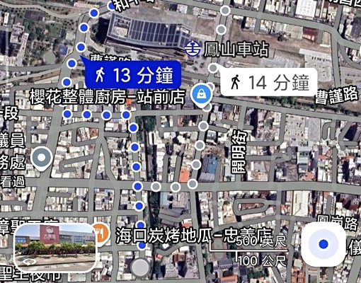 鳳山車站.鳳山中華夜市陽台套房四樓出租.下樓就有美食.捷運站 - Image 10