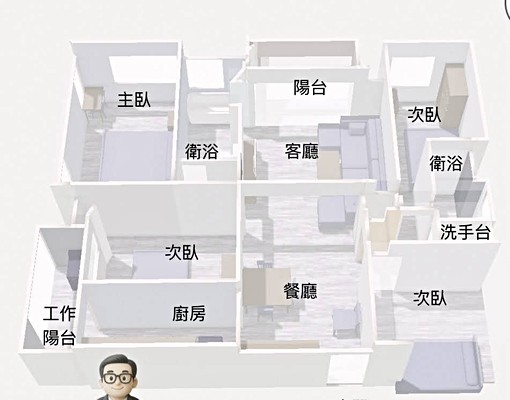 🌿善意窩|美國學校|巨蛋|綠園道首排|靜謐四房平車 - Image 3