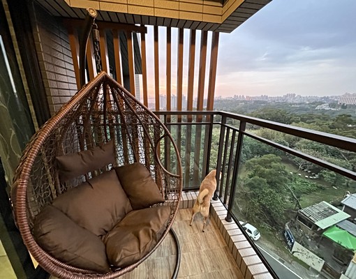 近淡水輕軌站景觀大2房歐美風高檔裝潢附全套家俱(含平車位) - Image 6