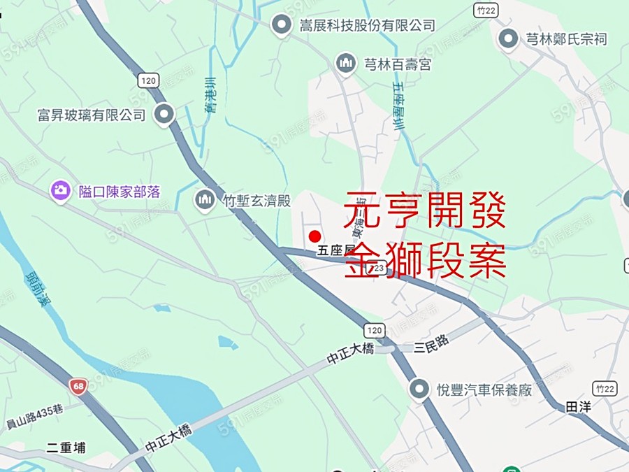 元亨開發金獅段案(尚未取得建照)封面圖