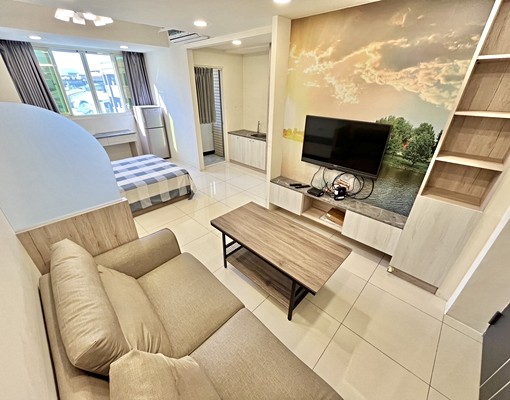 一房一廳🔥可租補💖貓狗之家✨木質地板系統櫃✅中清捷運站 - Image 5