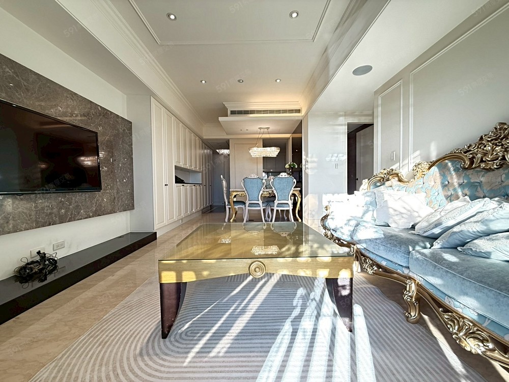 帝王裝潢大二房✨奢華現代風✨可租補戶籍+雙平車/三溫暖✨ - Image 1