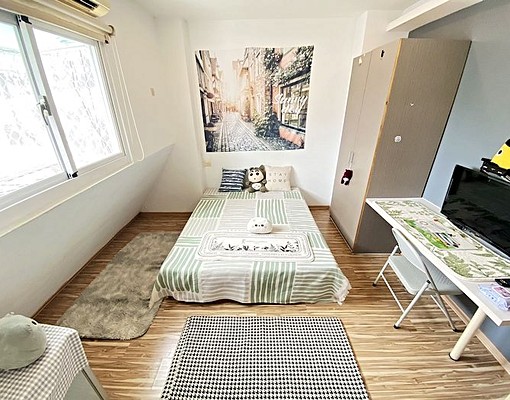 學府/興大☘精品IKEA時尚☘採光大空間☘木地板獨曬☘便宜租 - Image 7