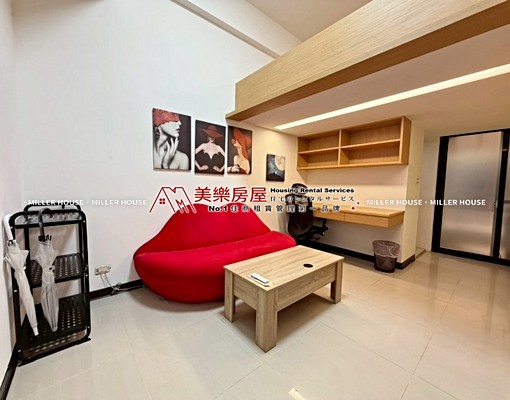 美樂*近松山MRT*松山一房附傢俱有陽台有浴缸*可貓*含管 - Image 1