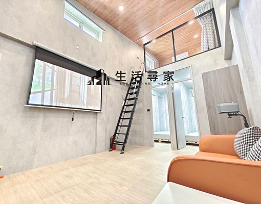 樓中樓木紋地磚👍投影電影設備👍可貓咪 - Image 2