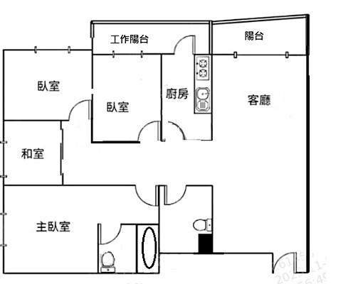 經濟實惠💝公益路二段💝水安宮站~無管理費 - Image 10