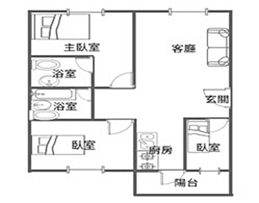 【租景觀大樓】屏市和平國小12樓三房(寵物可議) - Image 13