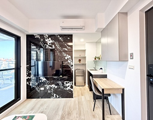 專屬大陽台~全新可雙租補❤️流理台衛浴開窗✨|近水湳中清經貿 - Image 5