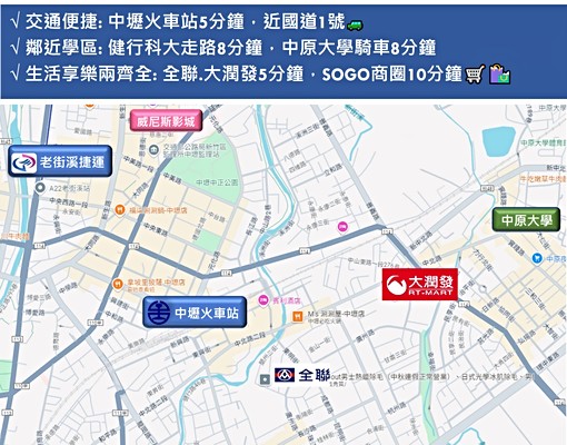 嘉晟社宅中壢惠州街套房13400元起 - Image 15