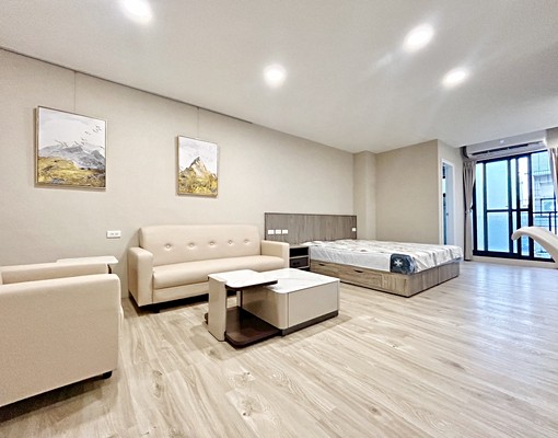 可租補😍超大間爬梯2樓高網速精美裝潢流理台陽台獨近五權車站 - Image 14