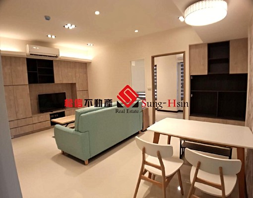 大橋頭站旁~優美新大樓~高樓層正3房~採光美/機能強/傢俱新 - Image 2