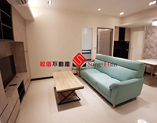 大橋頭站旁~優美新大樓~高樓層正3房~採光美/機能強/傢俱新 - Image 1