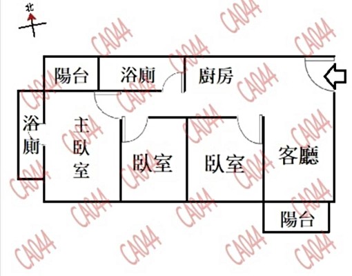 盤豐璞園3房|平面車位| - Image 3