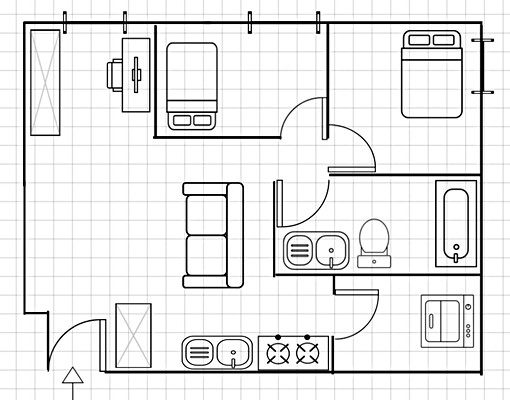 🟨🟨(租)楠梓森河畔漂亮裝潢兩房平車🟨🟨 - Image 15