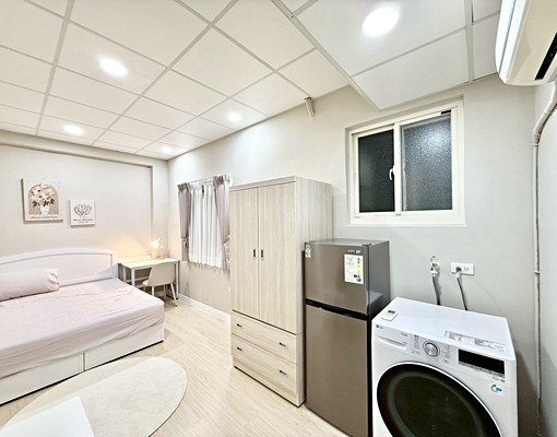 菜寮站獨立套房‧全新裝潢‧洗脫烘衣機‧外推窗可曬 - Image 4