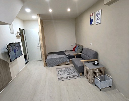 全新套房/陽台/獨立洗衣機/浴室對外窗/流理臺 - Image 4