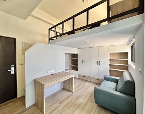 東海榮總中科🔥雙租補🔥超美樓中樓✨陽台獨洗曬✨電梯子母車 - Image 1