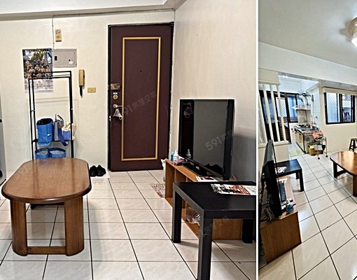 北屯區水湳陳平國小旁/精美裝潢電梯華廈二房可租補/採光好 - Image 12