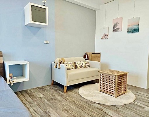 景平站旁❤️景觀裝潢大套房/附家具網路☎️住商找房 - Image 5