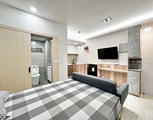 可租補😍華夏電梯套房木質調裝潢流理台陽台獨洗乾濕分離 - Image 5