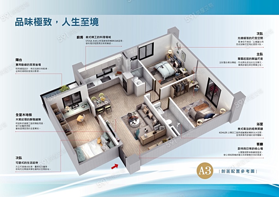 阜岡知域示意圖