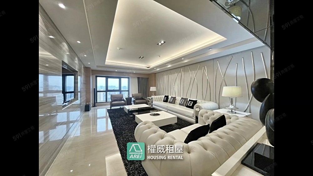 🏞️愛河凱悅豪邸精裝景觀4大房平車-權威 - Image 1