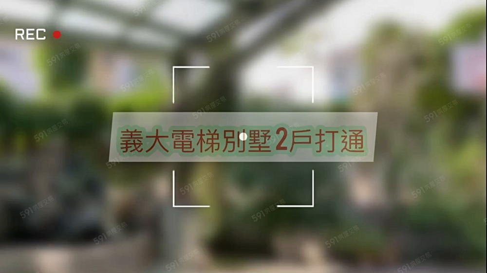 義大百坪*電梯*別墅千萬打造可停3車