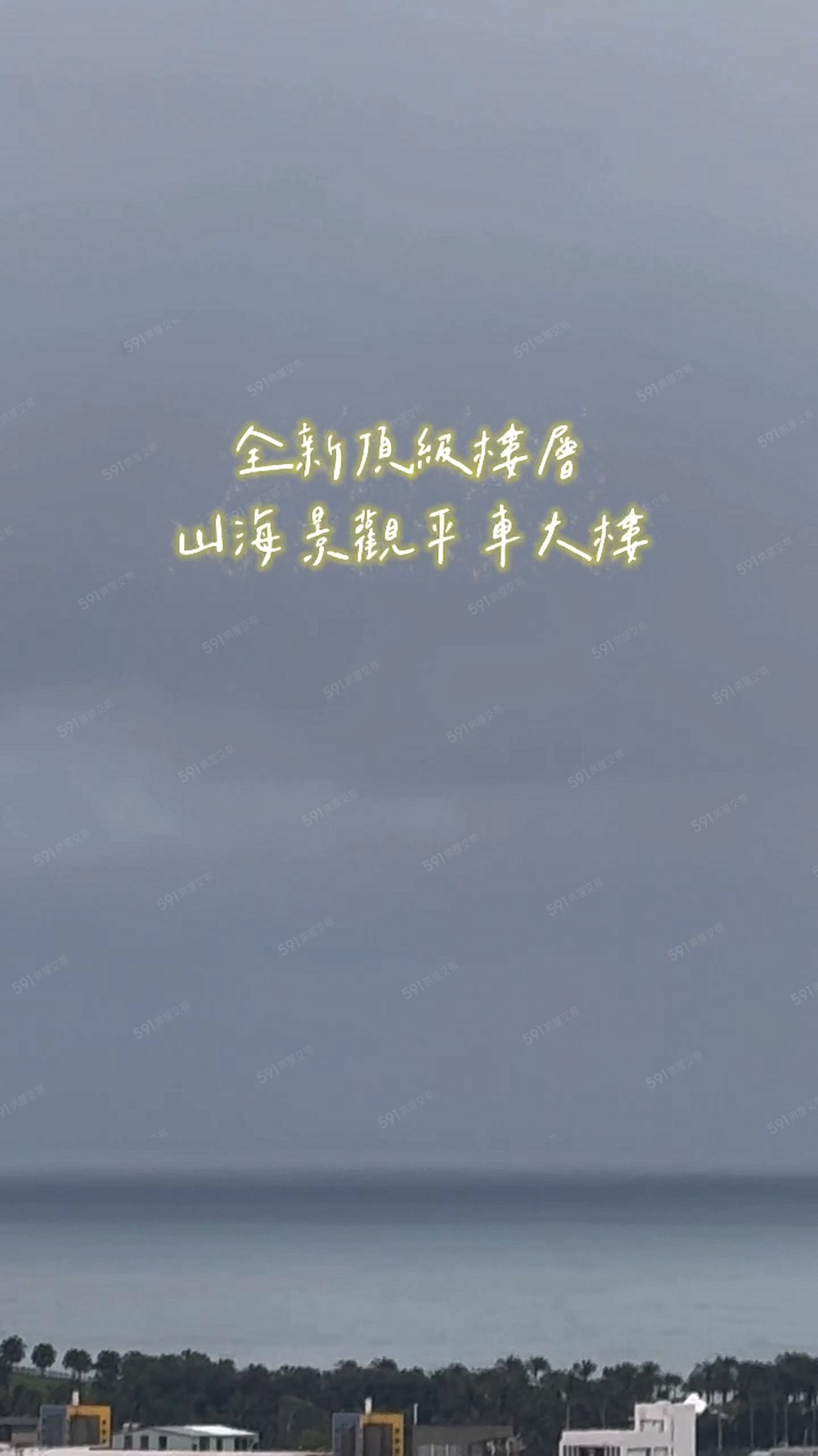 獨家吉安麗景｜頂級樓層山海景觀平面車位全新大樓
