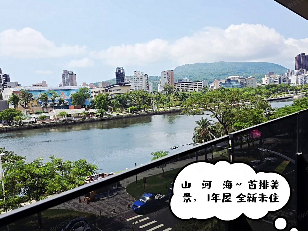 真的破盤價🏆真正河港第一排3房+平車🏆1年屋全新未住🌈