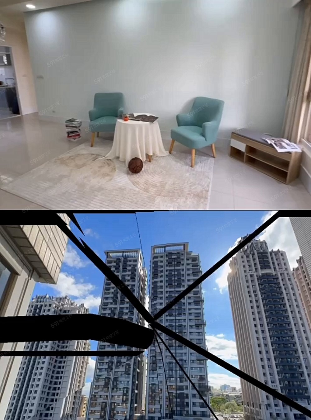 😺【低於實價登錄｜近關新】綠帶市景雙視野—3房平車😺