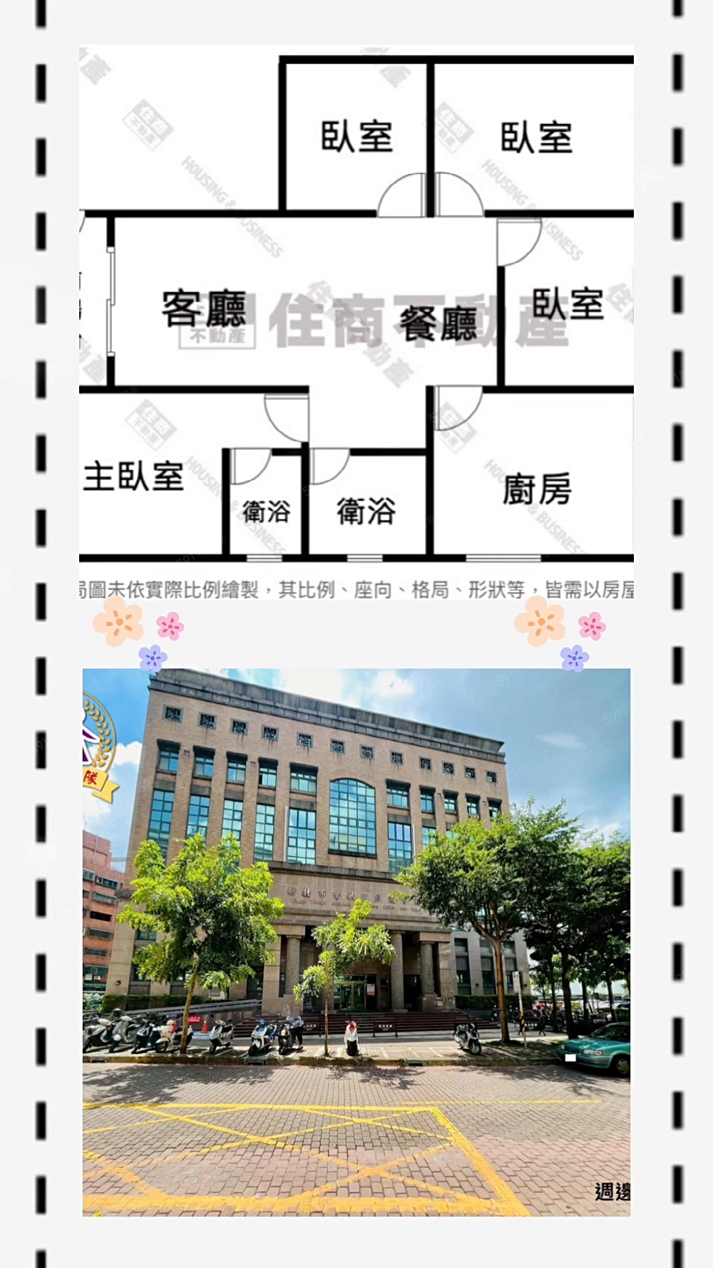 鶯歌火車站3+1房平車