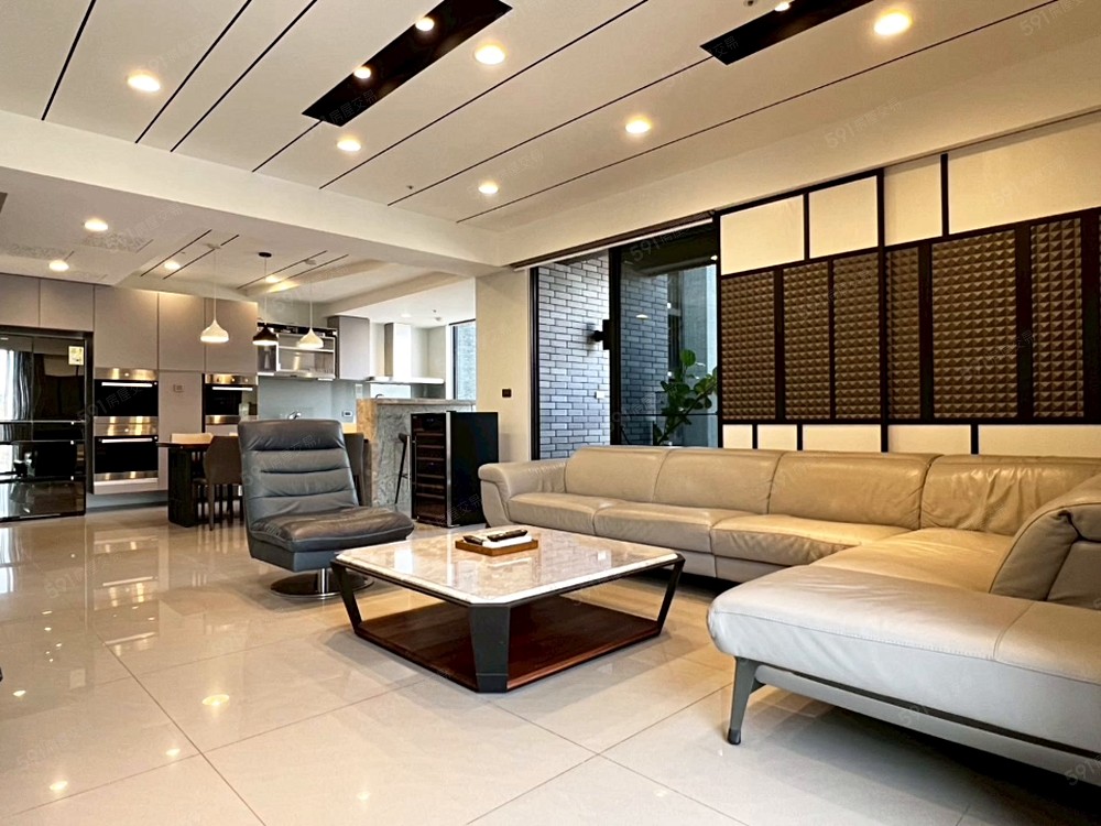 專任！未來里建設～大硯建築五五侘～最佳棟別次頂樓精裝豪邸雙車